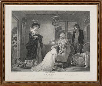 GRAFISKA BLAD, 2 st, 1800-tal.