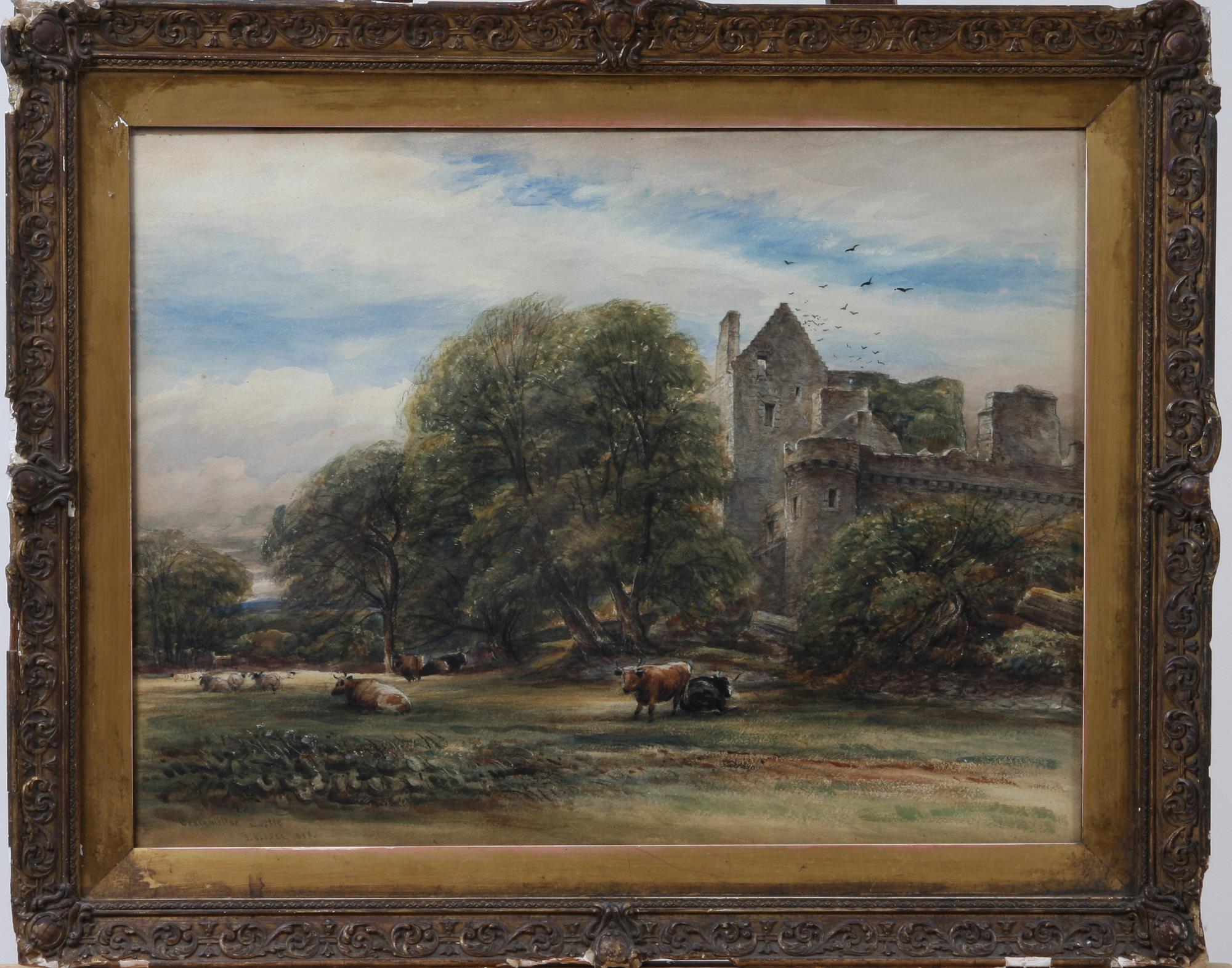 JAMES ORROCK, tillskriven, akvarell, sign o dat 1899.
