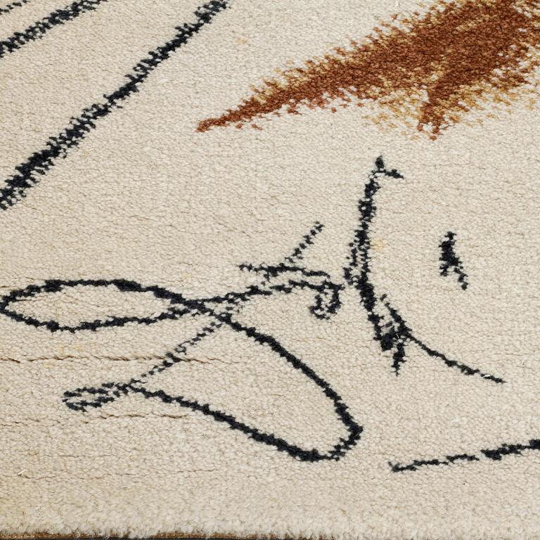 A rug after Salvador Dalí, Ege Art-line, Denmark, second half of the 20th century, 276 x 180 cm.