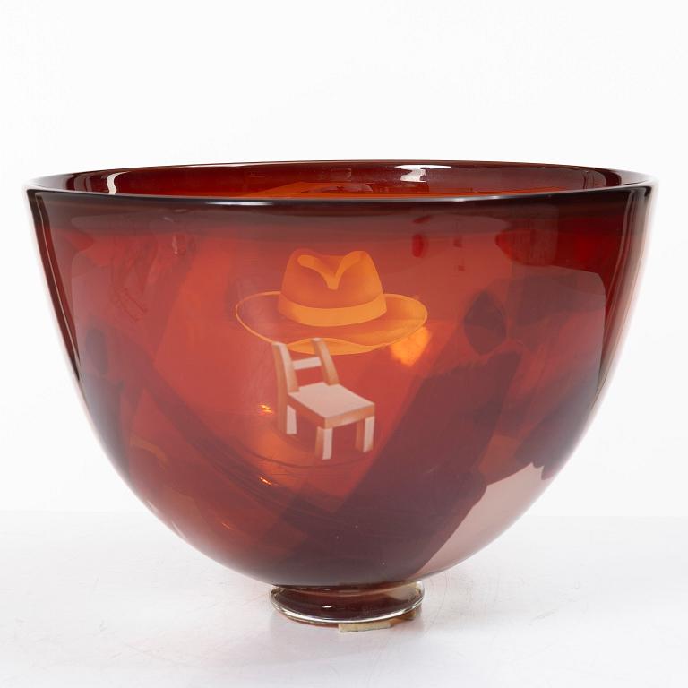 Ann Wolff, a bowl, 1980.
