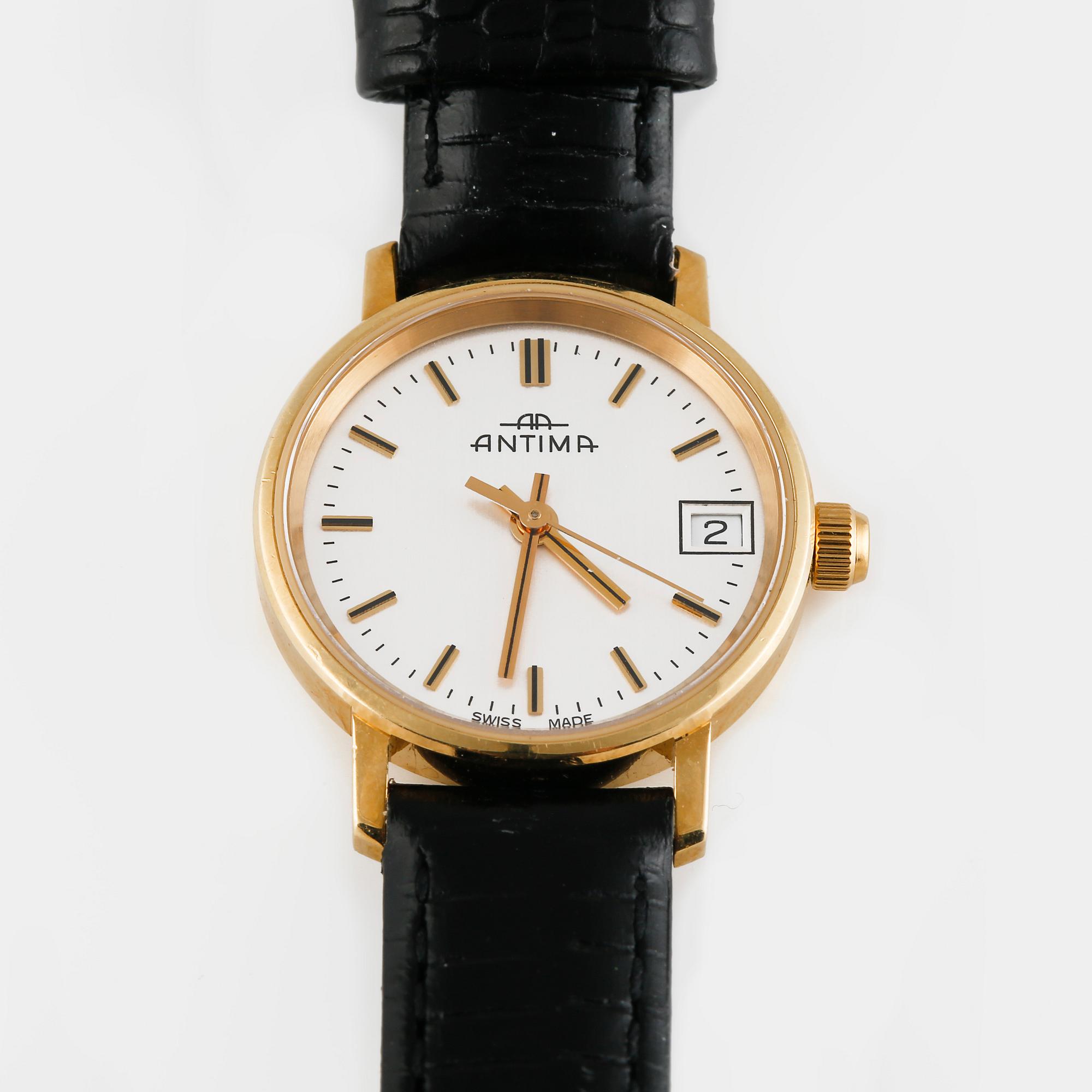 ARMBANDSUR, Dam, 18 k guld, Antima.