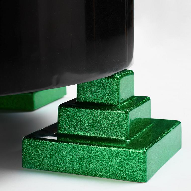 Ettore Sottsass, a "Park Lane" coffee table, Memphis, Italy, post 1983.