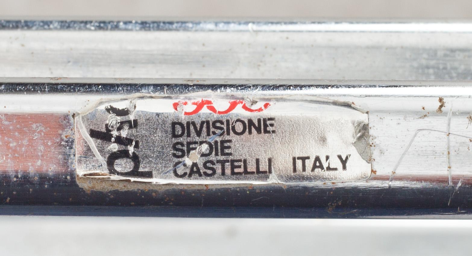 STOLAR, 4 st, "Plia", Giancarlo Piretti, Castelli, Italien 1970-tal.