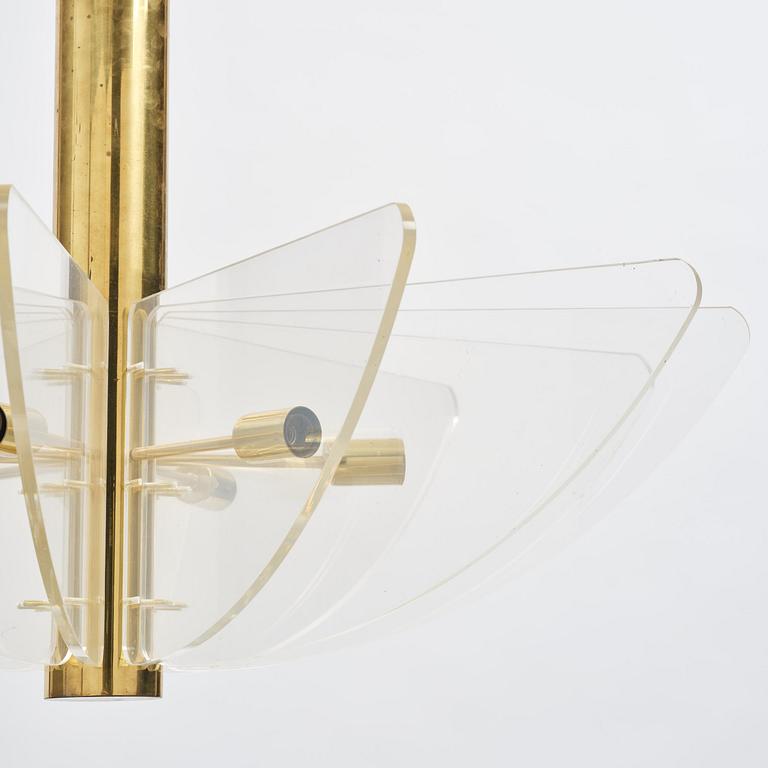 Hans-Agne Jakobsson, a rare ceiling lamp model "C 2438", Hans-Agne Jakobsson AB, Markaryd, ca. 1981-83.