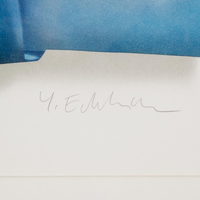 YRJÖ EDELMANN, färglitografi, signerad och numrerad 532/1500.
