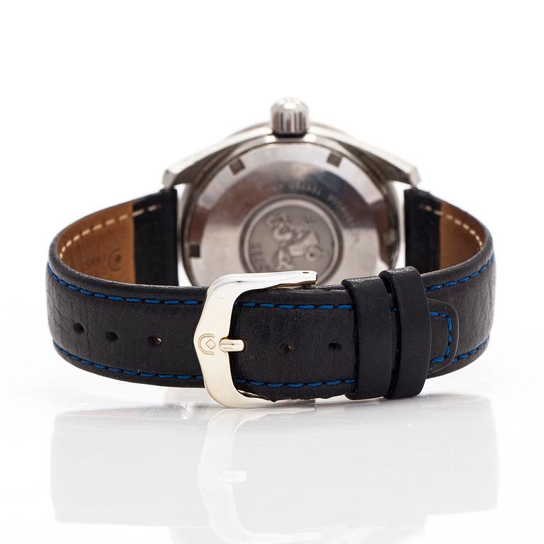 Omega, Seamaster 60, "Big Crown", rannekello, 37 mm.