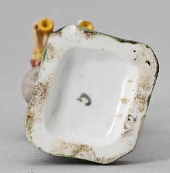 FIGURIN, porslin, Gardner, Ryssland, 1800-tal.