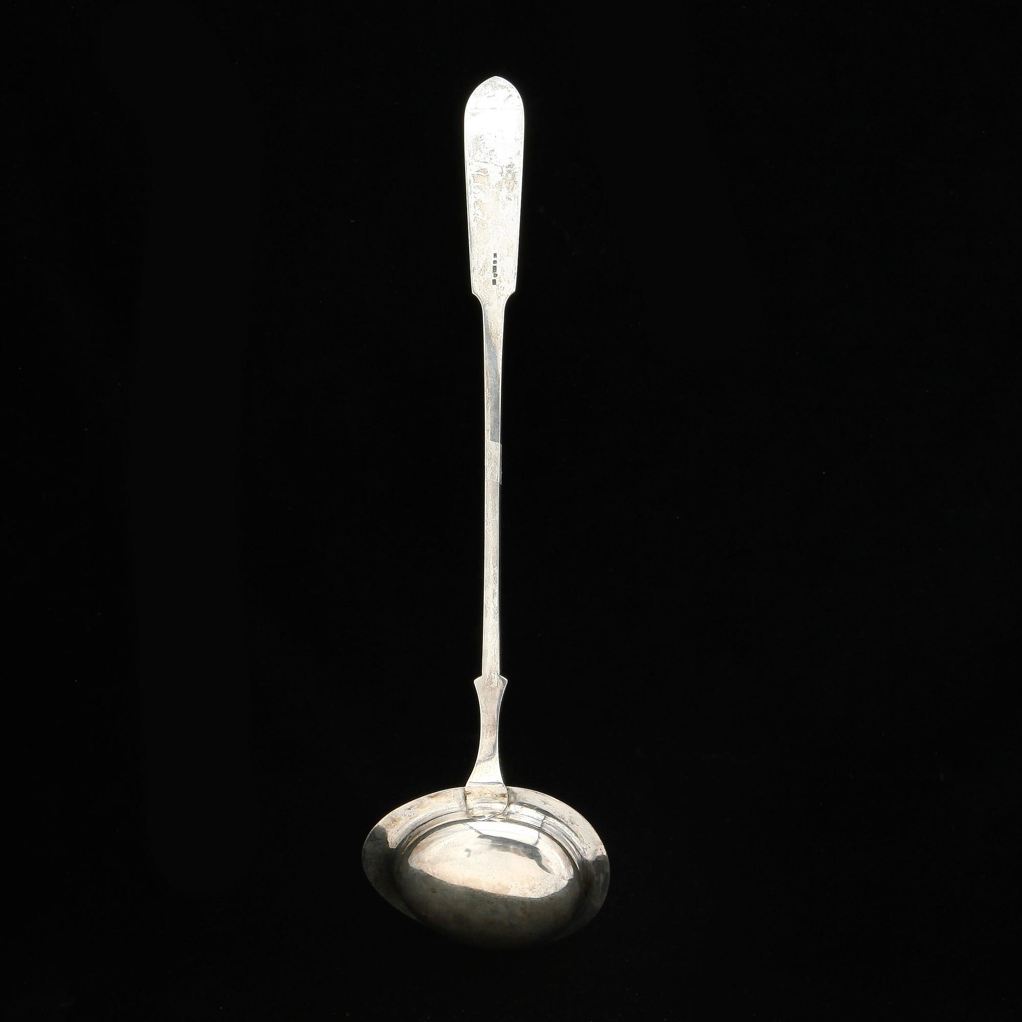 SOPPSLEV, silver, Vasa, Finland 1902. Totalvikt ca 230 gram.