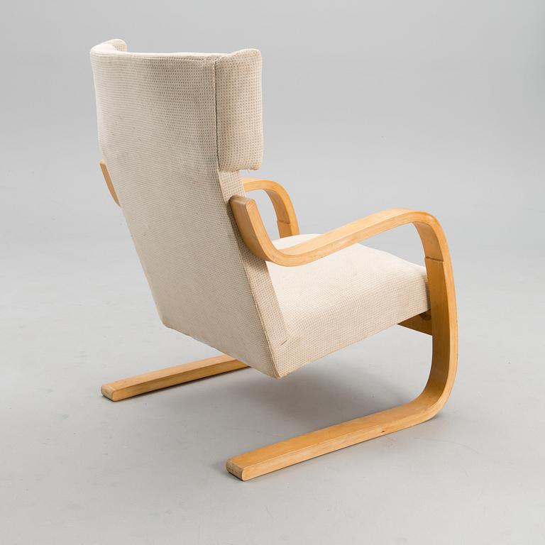 A mid-20th century open armchair model 36/401 for Artek, Finland.