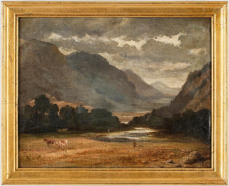 SIR HENRY THOMPSON, tillskriven, olja på duk, signerad Sir Hy. Thompson a tergo.