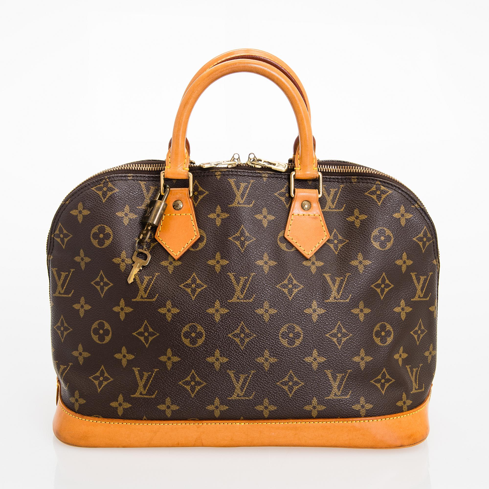 Louis Vuitton, A Monogram Canvas 'Alma' Handbag.