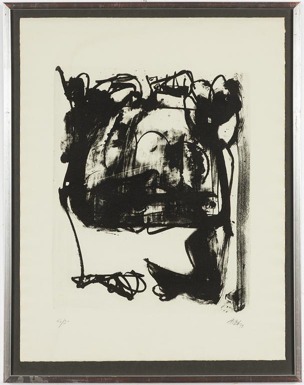 Antonio Saura, Untitled.