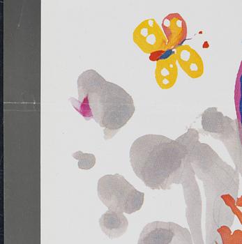 Bengt Serenander, a vintage movie poster, 'Julietta och andarna (Giulietta degli spiriti)', 1966.