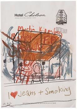 Martin Kippenberger, 'Untitled (Hotel Chelsea)'.