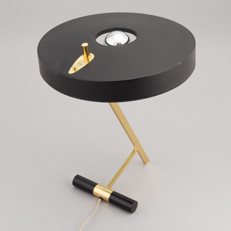 Louis Christian Kalff, a 'Z' table lamp produced by Philips, the model designed 1955.