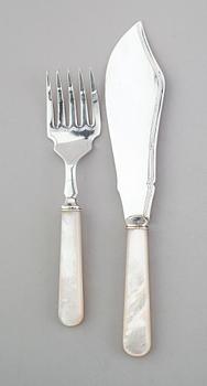 FISKBESTICK, 14 delar, England, 1900-talets andra hälft.