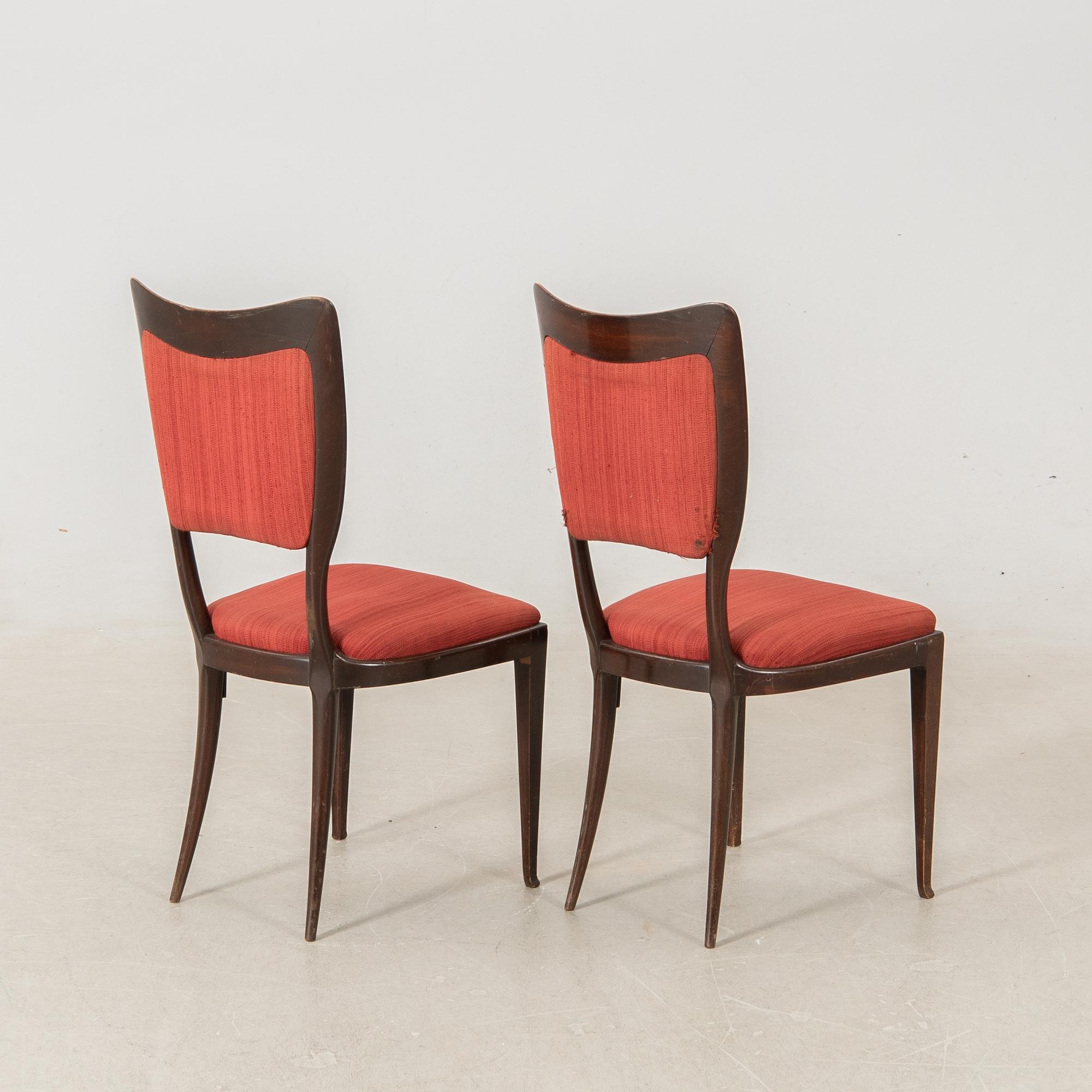 Paola Buffa, Chairs a pair, Italy 1930s.