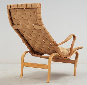 FÅTÖLJ, "Pernilla", Bruno Mathsson, Firma Karl Mathsson, Värnamo, troligen 1960-tal.