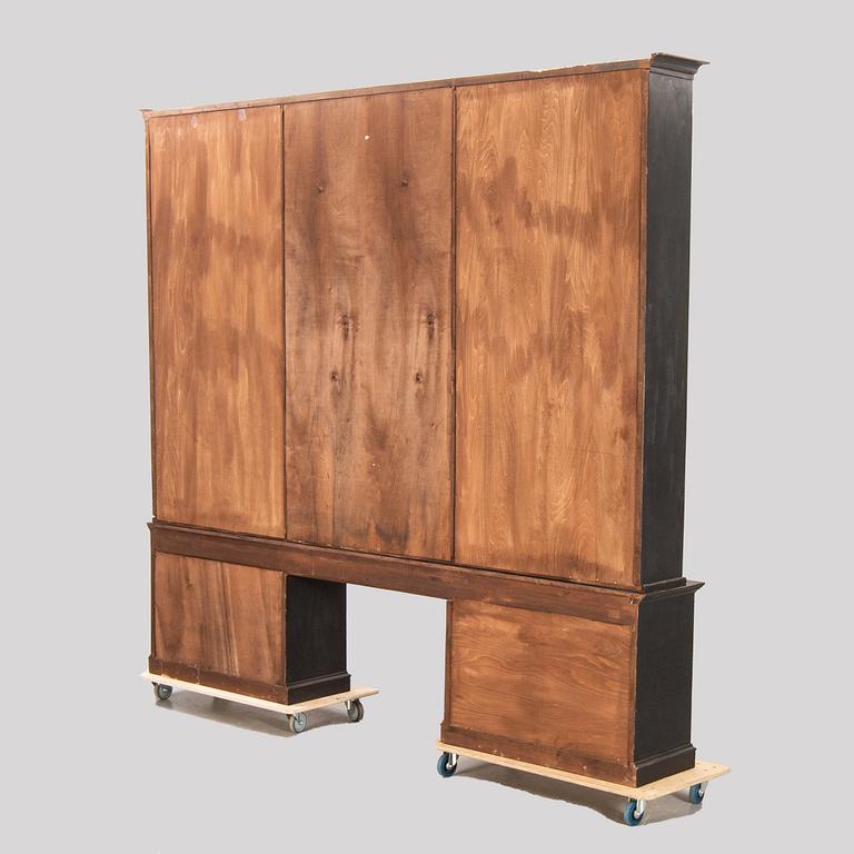 A painted display cabinet first half of the 20th century.