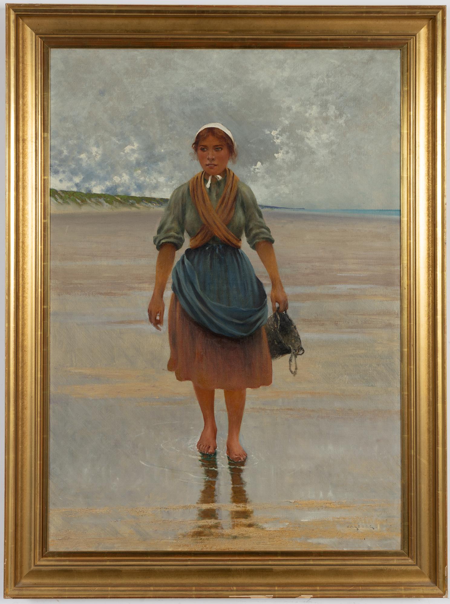 August Hagborg, "Vid havet" (By the Sea).