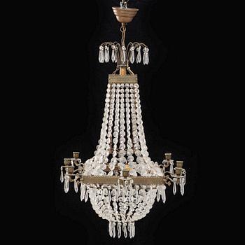 Chandelier, circa 1900.