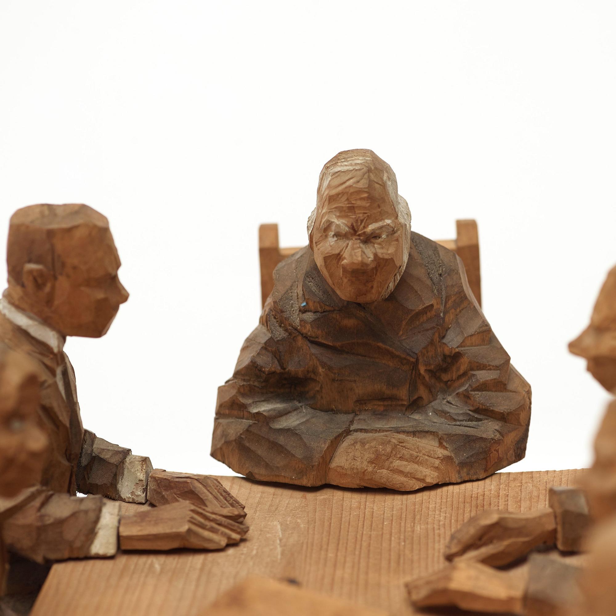 Axel Petersson Döderhultarn, "Häradsrätt"/"Drängen som svär sig fri".