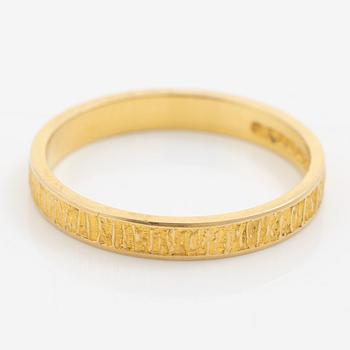 Lapponia, ring 18K gold, Finland 1978.