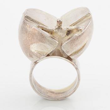 Björn Weckström, ring, "Ikaros", sterling silver.