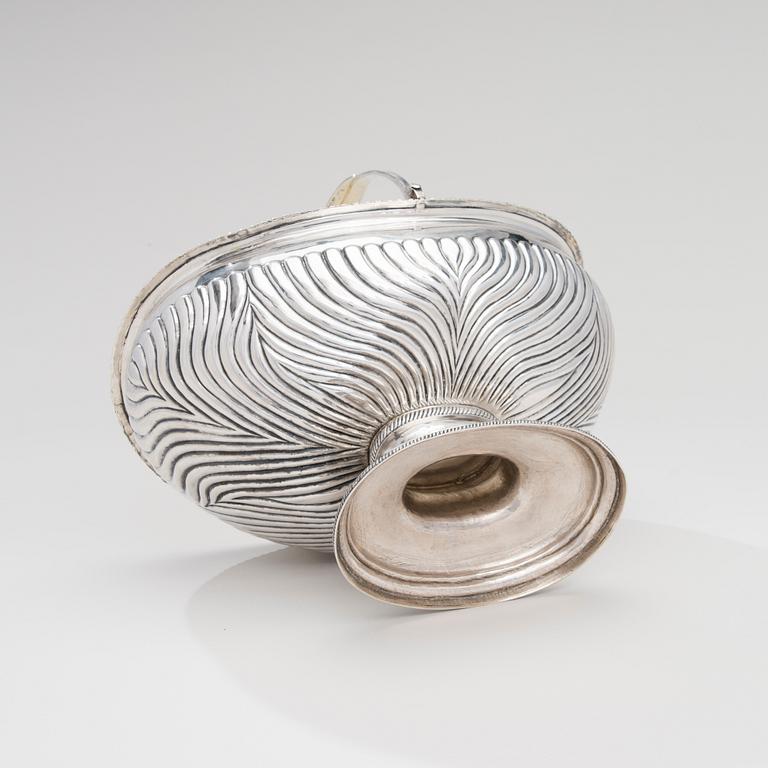 BRÖDKORG, silver, St.Petersburg 1827, Carl Gustaf Savary.
