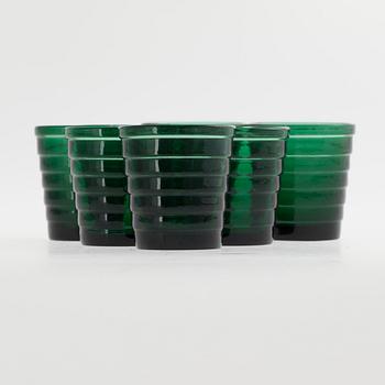 SNAPSGLAS, 6 st, "Böljeblick", Aino Aalto.