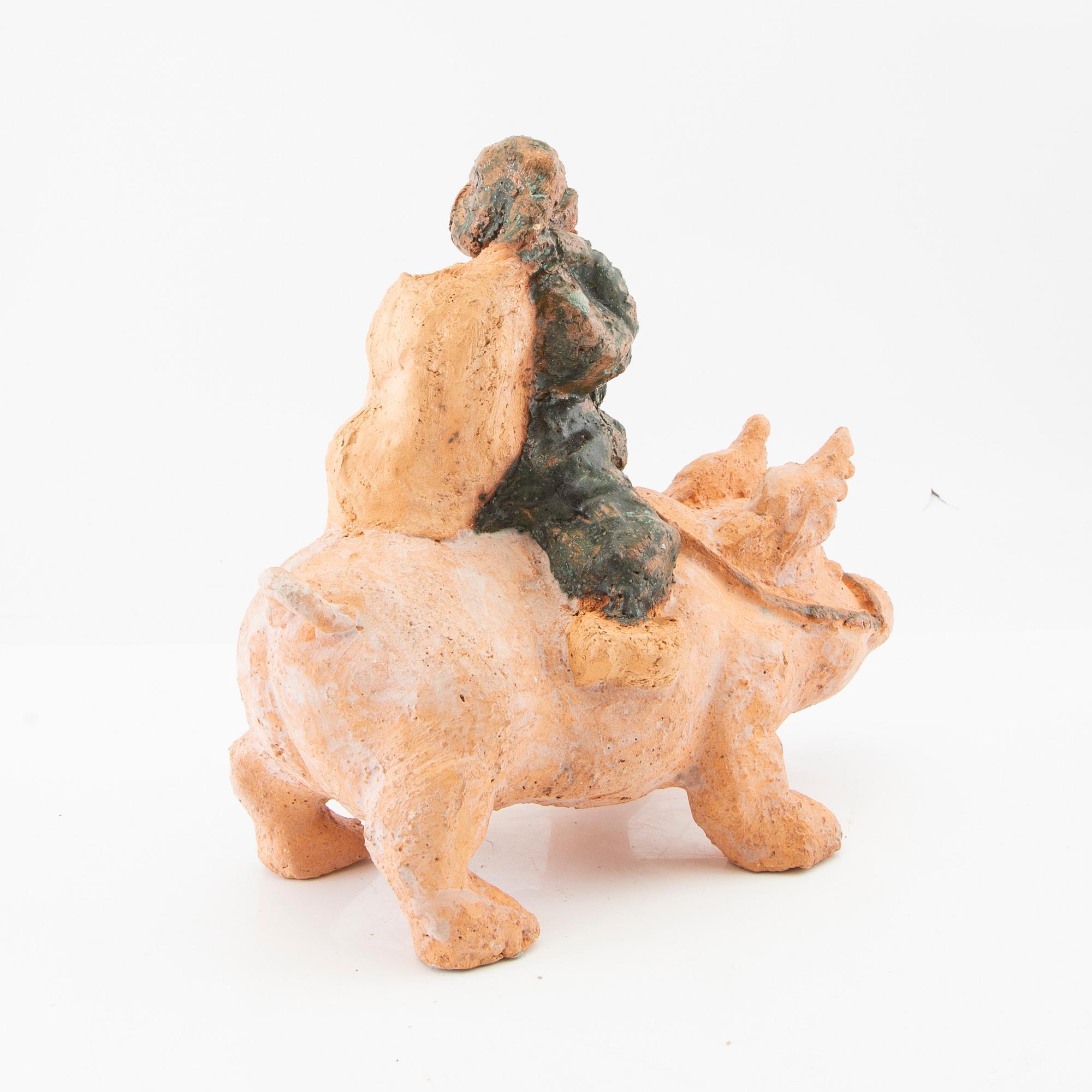 Tommy Assarsson, Gnome riding a pig.