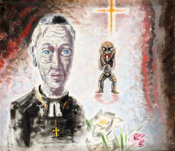 194. Signerad Mörner. Olja på duk.