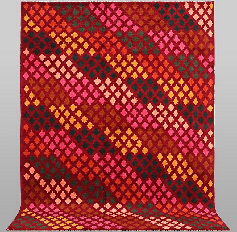A rug, Afghan, ca 247 x 177 cm.