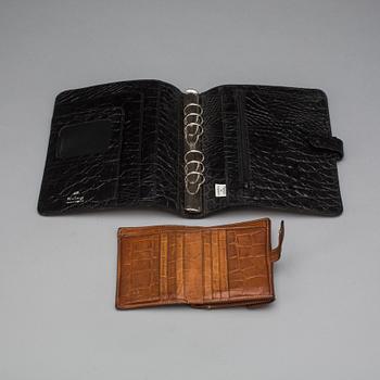 PLÅNBOK SAMT KALENDER, Mulberry made in England.