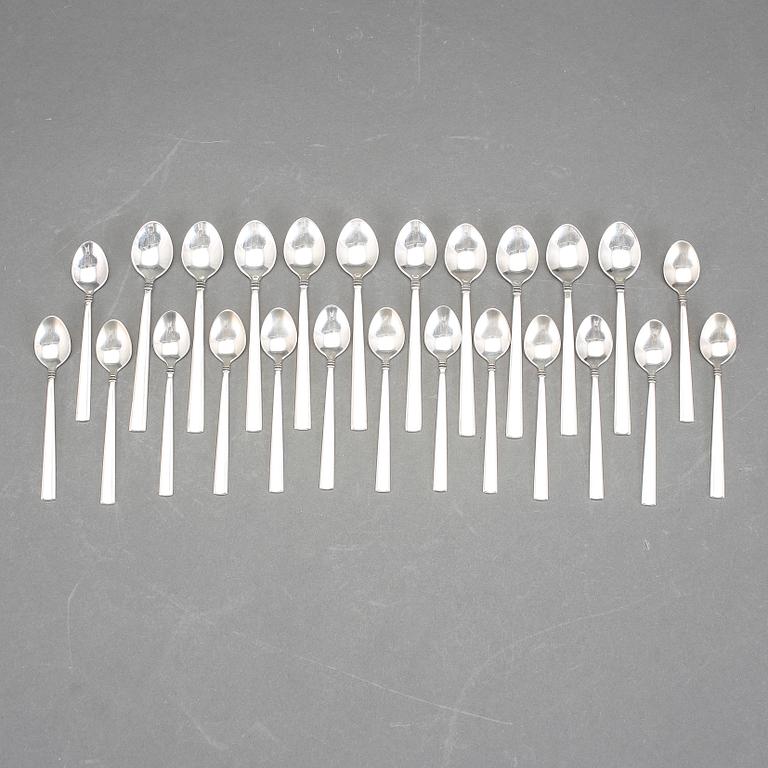 SKEDAR, 25 st, silver, Mema, Lidköping, 1958. Vikt ca 214g.