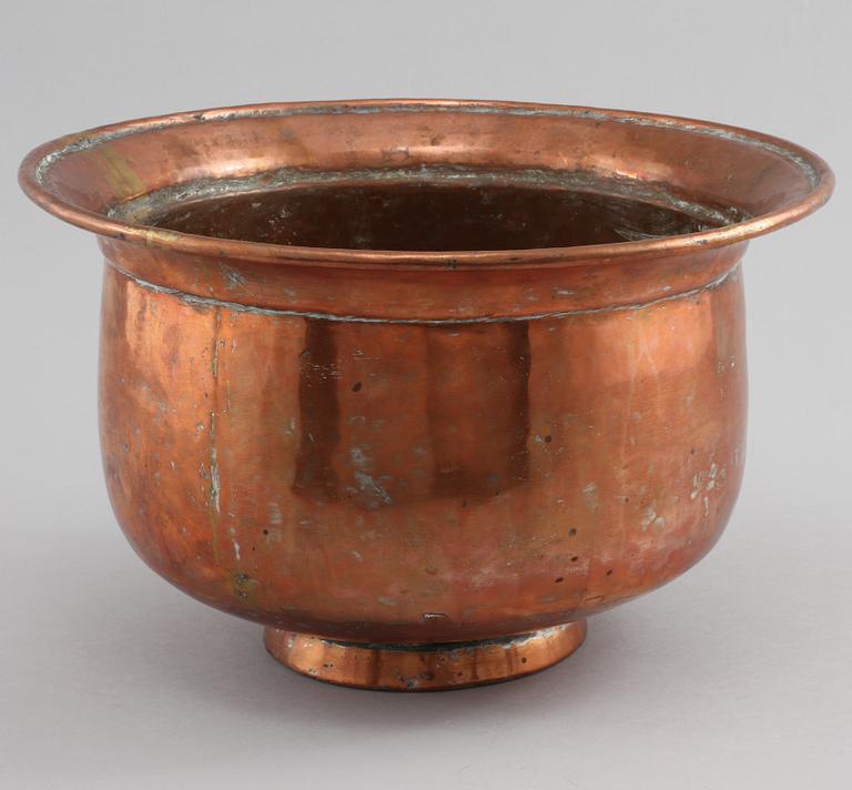 BYTTA, koppar, omkring sekelskiftet 1700/1800.