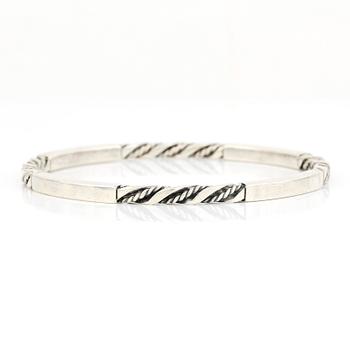 ARMRING, sterlingsilver, Georg Jensen, Danmark. Vikt ca 25 gram.