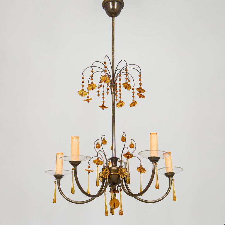 Gunilla Jung, A 1930s model 15 chandelier, Stockmann Orno.