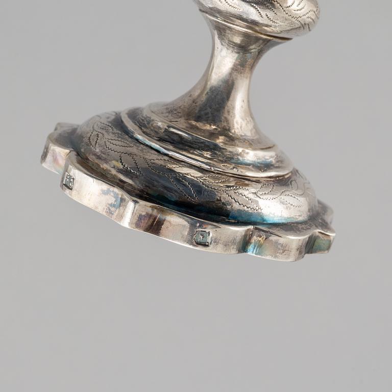 A silver chalice, Vilnius 1860.
