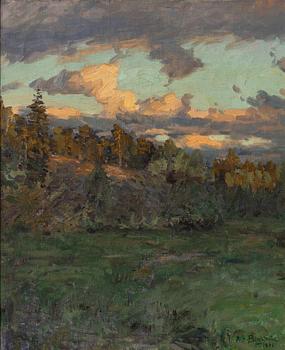 Alfred Bergström, “Evening”.