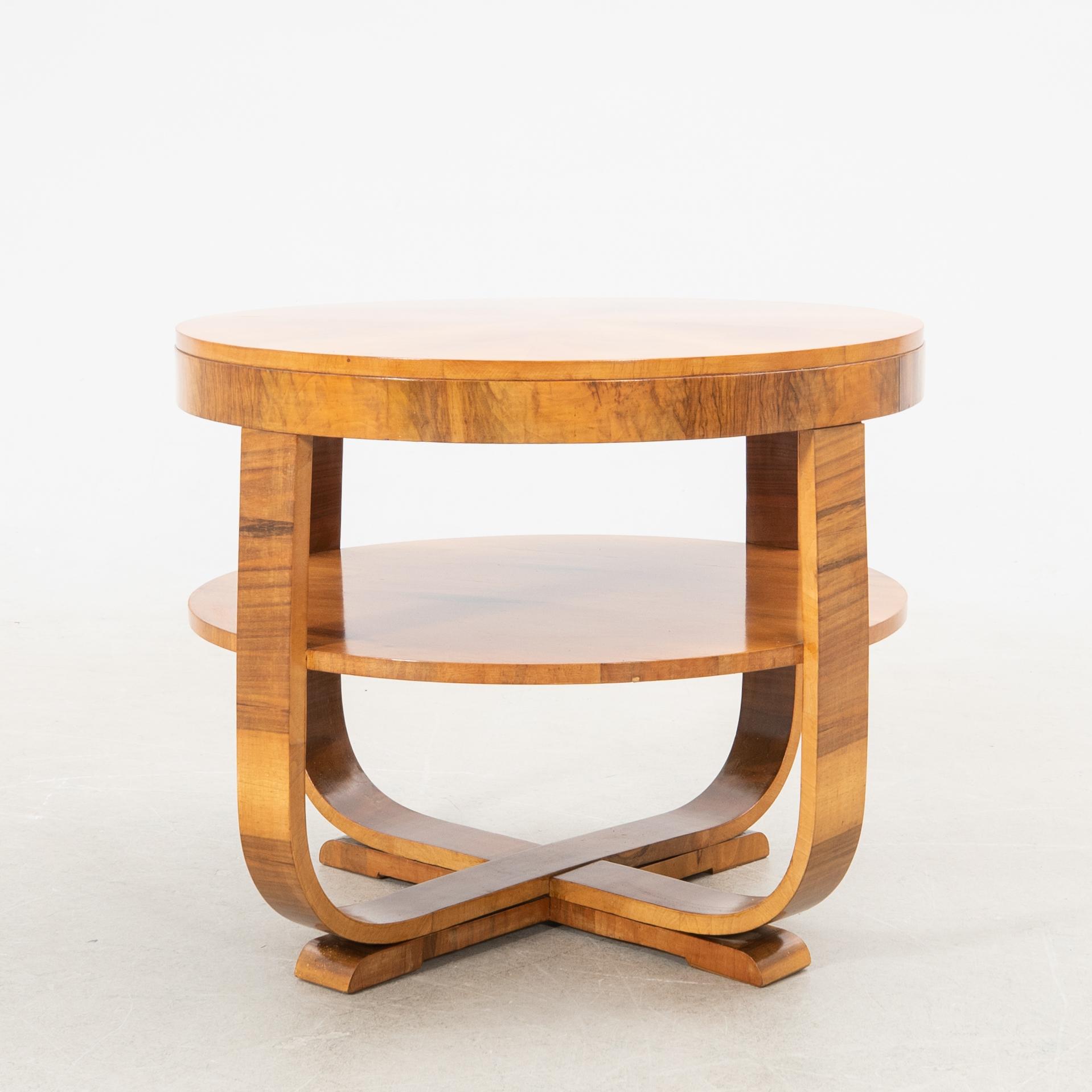 Soffbord, Art Deco, 1900-talets första hälft.