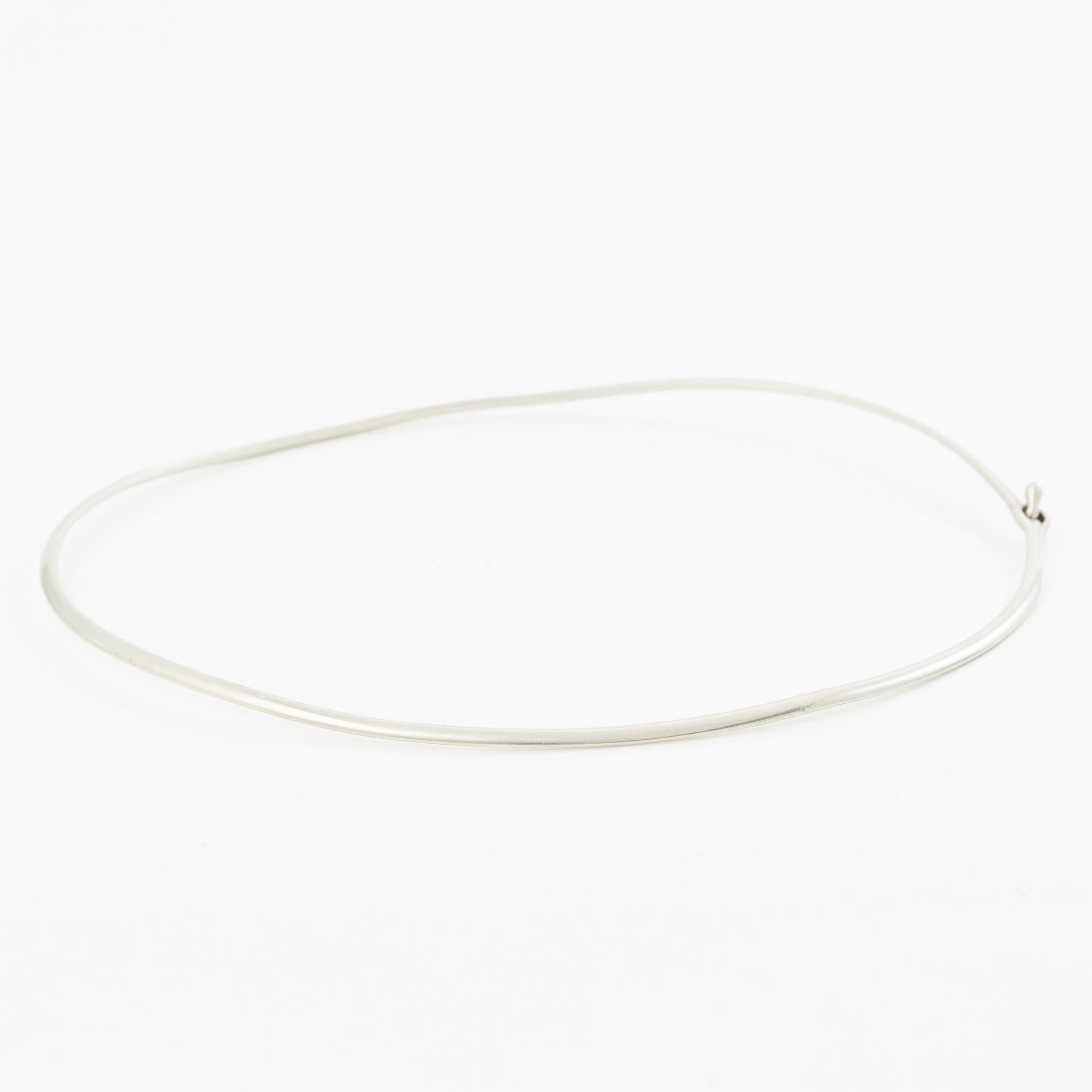 Vivianna Torun Bülow-Hübe, halsring, sterlingsilver.
