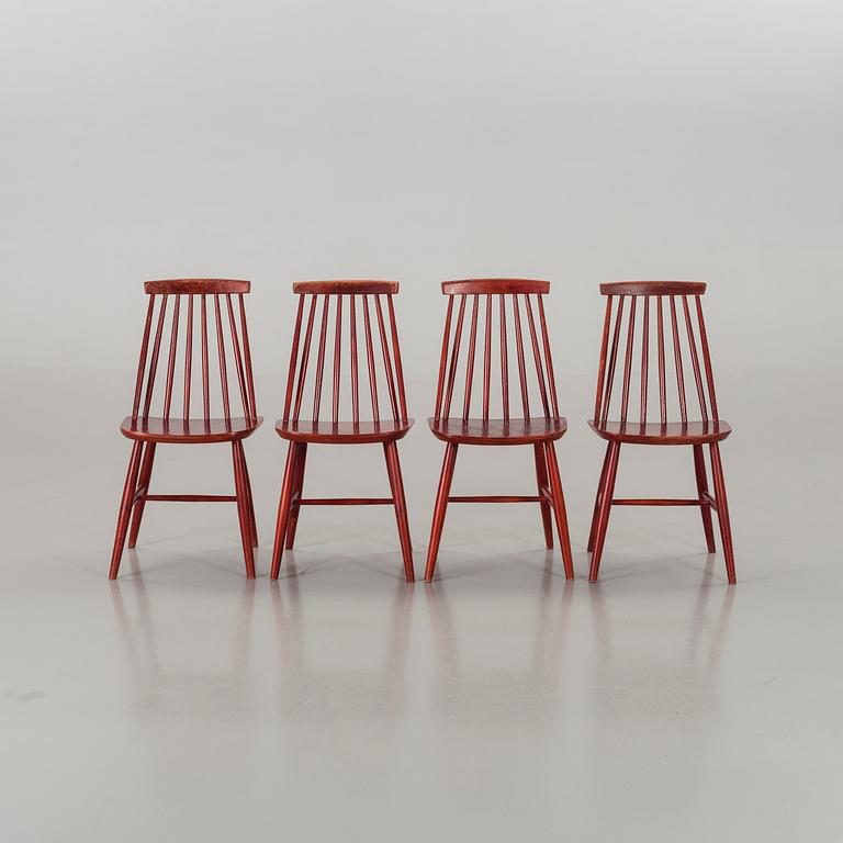 PINNSTOLAR, 4 st, "Tellus", IKEA, 1960-70-tal.