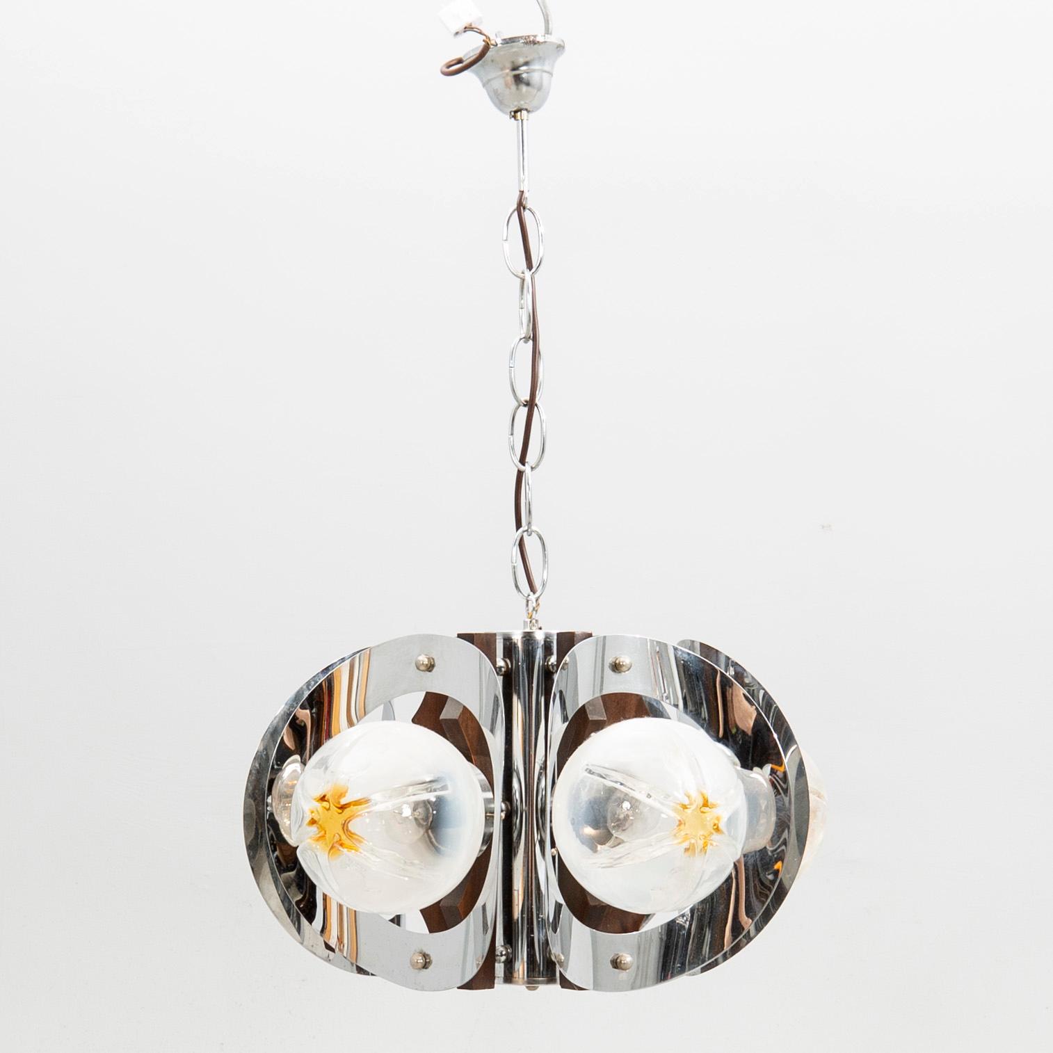 Chandelier, Mazzega, Murano, Italy, second half of the 20th century.