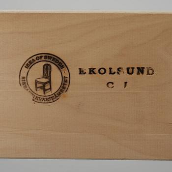 BOKHYLLOR ett par, "Ekolsund", IKEA, ur IKEA:s 1700-talsserie. 1990-tal.