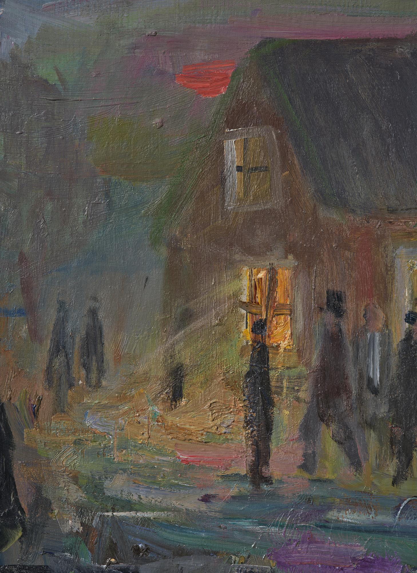 Ragnar Person, "Break from the party - motif from a wedding" .