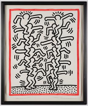 Keith Haring, Utan titel, ur "Three Lithographs".