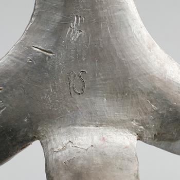 LJUSSTAKE, tenn, Rolf Svedberg, monogramsignerad.