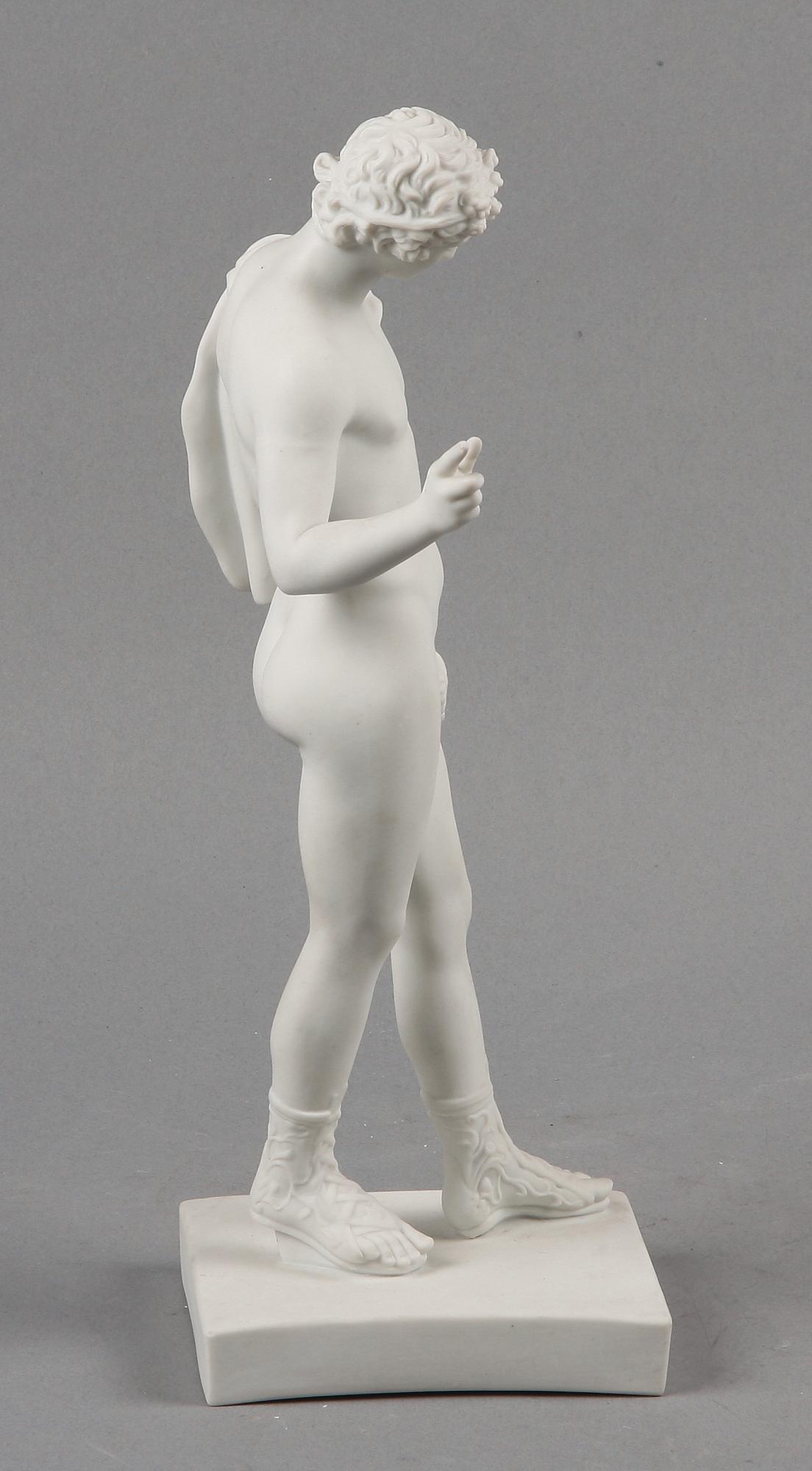 FIGURIN, parian, 1900-tal.
