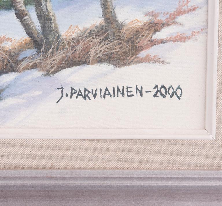 JUKKA PARVIAINEN, olja på duk, signerad och daterad -2000.